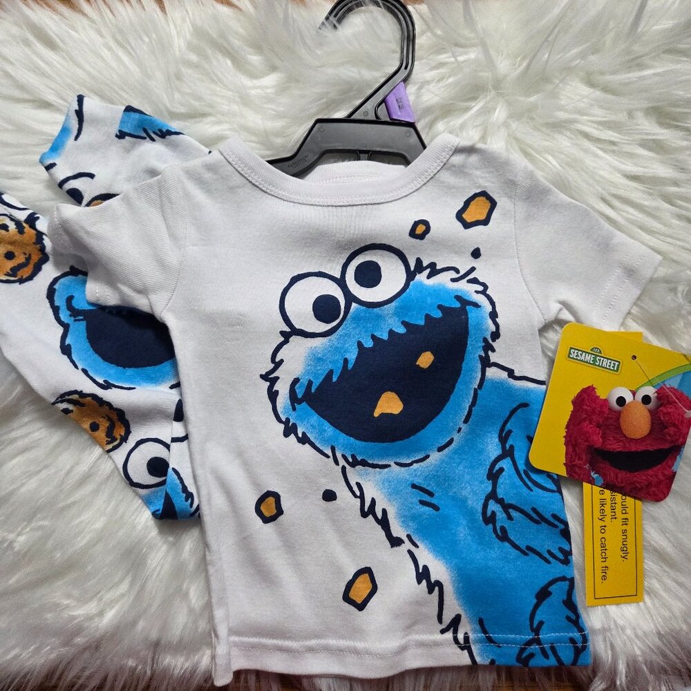 Sesame Street Cookie Monster PJ Set